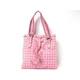 【現品限り】Yves Saint Laurent（イヴサンローラン） カハラトート 水玉 ピンク 【中古AB】
