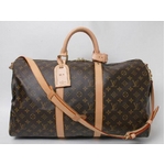 【現品限り】LOUIS VUITTON(ルイヴィトン) モノグラム キーポル50 スト付きタイプ M41416 【中古A】