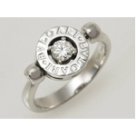 【現品限り】BVLGARI（ブルガリ） ブルガリブルガリ 1Pダイヤリング 【中古SA】