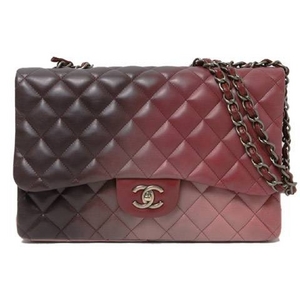 【現品限り】CHANEL(シャネル) デカマトラッセ30 チェーンショルダーバッグ グラデーション 赤 【中古A】