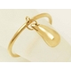 【現品限り】TIFFANY（ティファニー） ビーンズリング K18YG 【中古A】