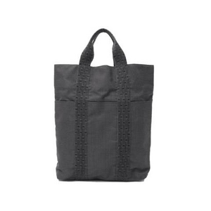 【現品限り】HERMES（エルメス） エールラインカバス グレー 【中古AB】