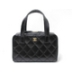 CHANEL（シャネル）　ワイルドステッチ　ミニボストンバッグ　黒　ブラック