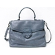 【現品限り】PRADA（プラダ） 2WAYハンドバッグ ヴィンテージレザー ブルー BN2127 【中古SA】
