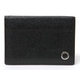 【現品限り】BVLGARI（ブルガリ） カードケース カーフ 黒【中古B】