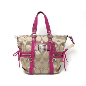 【現品限り】COACH（コーチ） 2WAYショルダーバッグ ベージュ 13843 【中古SA】 - 拡大画像