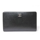 【現品限り】CHANEL（シャネル） ココボタン 2つ折長財布 黒 ブラック A20904 【中古AB】 - 縮小画像1