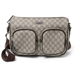 【現品限り】GUCCI(グッチ) GGプラス 斜め掛けショルダーバッグ ベージュ/ブラウン 246881 【新品同様】 【現品限り】GUCCI(グッチ) GGプラス 斜め掛けショルダーバッグ ベージュ/ブラウン 246881 【新品同様】
