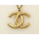 【現品限り】CHANEL（シャネル） ココ ネックレス ゴールド 【中古A】