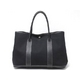 【現品限り】HERMES（エルメス） ガーデンパーティPM 黒 ブラック 【中古A】