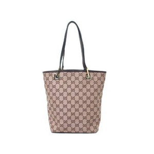 【現品限り】GUCCI（グッチ） GG柄 トートバッグ ピンク／ブラウン 【中古AB】