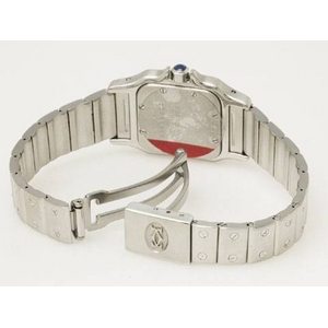 【現品限り】Cartier（カルティエ） サントスガルベSM SS 旧バックル レディース クオーツ 【中古SA】