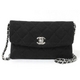 【現品限り】CHANEL（シャネル） チェーンショルダー コットンジャージ 黒 ブラック 【新品】