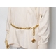 【現品限り】CHANEL（シャネル） チェーンベルト コイン ゴールド 【中古A】 - 縮小画像2
