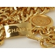 【現品限り】CHANEL（シャネル） チェーンベルト コイン ゴールド 【中古A】 - 縮小画像3