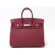 【現品限り】HERMES（エルメス） バーキン25 トゴ ルビー シルバー金具 【新品同様】