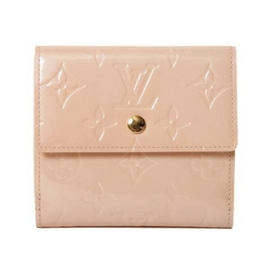 【現品限り】LOUIS VUITTON（ルイヴィトン） ヴェルニ Wホック財布 マシュマロピンク M91316 【中古SA】 - 拡大画像