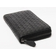 【現品限り】BOTTEGA VENETA（ボッテガヴェネタ） イントレチャート ラウンドファスナー長財布 黒 ブラック 275064 【未使用品】 - 縮小画像2