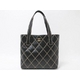 【現品限り】CHANEL（シャネル） ワイルドステッチ トート 黒 ブラック 【中古AB】