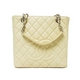 【現品限り】CHANEL（シャネル） チェーントートバッグ キャビア クリームベージュ A50994 【中古SA】