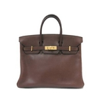 【現品限り】HERMES(エルメス) バーキン25 ヴォーグレネ 茶系 ゴールド金具 【中古AB】 【現品限り】HERMES(エルメス) バーキン25 ヴォーグレネ 茶系 ゴールド金具 【中古AB】