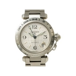 【現品限り】Cartier（カルティエ） パシャC メリディアン シルバー文字盤 ボーイズ 自動巻き 【中古SA】