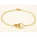 【現品限り】Cartier（カルティエ） ベビーラブブレスレット YG 【中古SA】