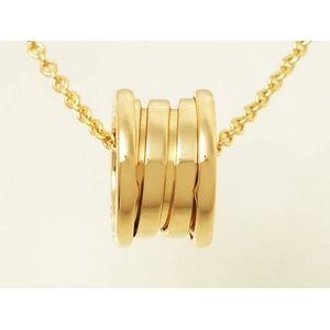 【現品限り】BVLGARI（ブルガリ） Bzero1ネックレス K18YG 【中古SA】