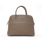 【現品限り】HERMES（エルメス） ボリード35 トリヨン エトゥープ シルバー金具 【新品】