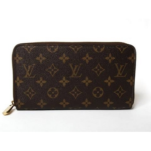 【現品限り】LOUIS VUITTON（ルイヴィトン） モノグラム ジッピー M60002 【中古AB】