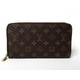 【現品限り】LOUIS VUITTON（ルイヴィトン） モノグラム ジッピー M60002 【中古AB】