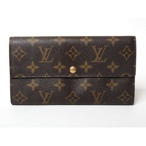 【現品限り】LOUIS VUITTON（ルイヴィトン） モノグラム ファスナー長財布 M61725 【中古B】