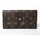 【現品限り】LOUIS VUITTON（ルイヴィトン） モノグラム ファスナー長財布 M61725 【中古B】