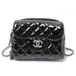 【現品限り】CHANEL(シャネル) ブリリアント マトラッセ チェーンショルダー パテント 黒 ブラック 【未使用】 【現品限り】CHANEL(シャネル) ブリリアント マトラッセ チェーンショルダー パテント 黒 ブラック 【未使用】