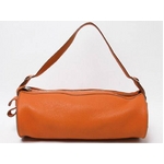 【現品限り】HERMES（エルメス） ショルダーバッグ ドレミ トゴ オレンジ シルバー金具 【中古AB】