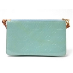 【現品限り】LOUIS VUITTON（ルイヴィトン） ヴェルニ レキシントン ブルー M91011 【中古B】
