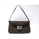 【現品限り】FENDI（フェンディ） ズッカ柄 ショルダーバッグ ブラウン 【中古A】