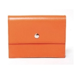 【現品限り】HERMES（エルメス） セリエ カードケース ボックスカーフ オレンジ 【新品同様】
