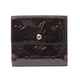 LOUIS　VUITTON（ルイヴィトン）　ヴェルニ　Wホック財布　アマラント　M93523