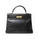 HERMES（エルメス）　ケリー32　内　アルデンヌ　黒　ブラック　ゴールド金具