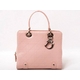 【現品限り】DIOR（ディオール） レディディオール カーフ ピンク 【中古B】