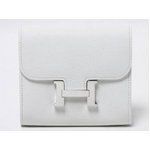 【現品限り】HERMES（エルメス） コンスタンス 財布 エプソン 白 【中古A】