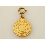 【現品限り】HERMES(エルメス) セリエ チャーム ゴールド 【中古A】