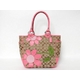 COACH（コーチ）　シグネチャー　トートバッグ　フラワー　ベージュ　F14724　アウトレット品