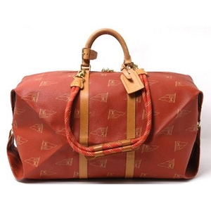 【現品限り】LOUIS VUITTON（ルイヴィトン） カップ カブール ボストンバッグ アボガニー 【中古B】 - 拡大画像