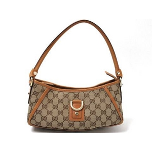 【現品限り】GUCCI（グッチ） ショルダーバッグ ベージュ／オレンジ 130939 【中古B】 - 拡大画像