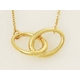【現品限り】TIFFANY（ティファニー） K18YG ダブルループ ネックレス 【中古SA】