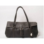 【現品限り】FENDI(フェンディ) セレリア リンダ ショルダーバッグ レザー ブラウン 【中古A】