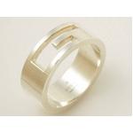 【現品限り】Gucci(グッチ) シルバーリング 925 #18 【中古A】