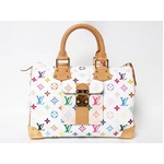 【現品限り】LOUIS VUITTON(ルイヴィトン) マルチカラー スピーディ30 ブロン(白) M92643 【中古AB】 【現品限り】LOUIS VUITTON(ルイヴィトン) マルチカラー スピーディ30 ブロン(白) M92643 【中古AB】